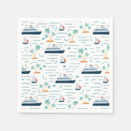 Cruise Ship Paper Serviette