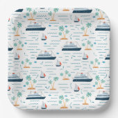 Cruise Ship Pappteller (Vorderseite)