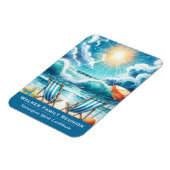 Cruise Ship Stateroom Magnet (Linke Seite)