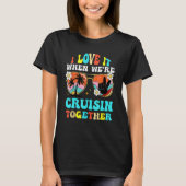 Cruise Ship Vacation Friends Buddies Couples Girl  T-Shirt (Vorderseite)