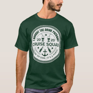 Cruise Squad 2020 Drink-Paket T-Shirt