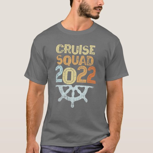 CRUISE SQUAD 2022 Sea Vacation Spring Break Ship T T-Shirt (Vorderseite)