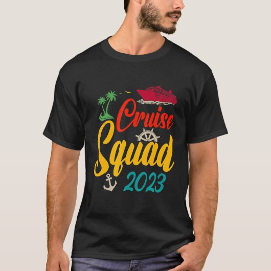 Cruise Squad 2023 Family Matching Group Squad Quot T-Shirt (Vorderseite)