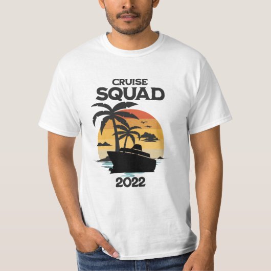 Cruise Squad 2024 Family Vacation Beach T-Shirt (Vorderseite)