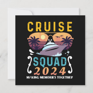 Cruise Squad 2024 Family Vacation Matching Group Einladung