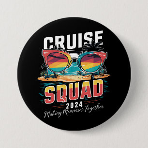 Cruise Squad 2024 Sommerferien Matching Family Button
