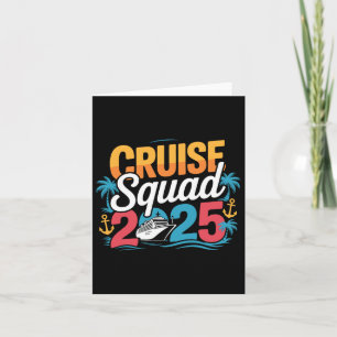 Cruise Squad 2025 Family Cruise Matching Summer Va Karte