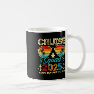 Cruise Squad 2025 Family Group Matching Summer Vac Kaffeetasse