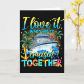 Cruise Squad 2025 Family Group Matching Summer Vac Karte (Gelbe Blume)