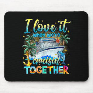 Cruise Squad 2025 Family Group Matching Summer Vac Mousepad