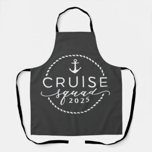 Cruise Squad 2025 Family Matching Outfit Sommer Schürze