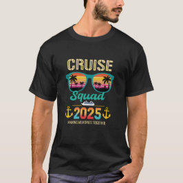 Cruise Squad 2025 Matching Family Sommerurlaub T-Shirt