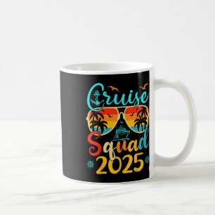 Cruise Squad 2025 Sommerferien Familie Matching Kaffeetasse