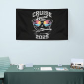 Cruise Squad 2025 Sommerferien Matching Family Banner (Messeveranstaltung)