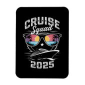 Cruise Squad 2025 Sommerferien Matching Family Magnet (Vertikal)