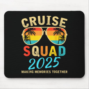 Cruise Squad 2025 Sommerferien Matching Family Mousepad