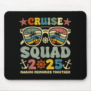Cruise Squad 2025 Sommerferien Matching Family Mousepad