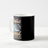 Cruise Squad 2026 Family Group Matching Summer Vac Kaffeetasse (Vorderseite Links)
