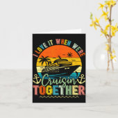 Cruise Squad 2026 Family Group Matching Summer Vac Karte (Gelbe Blume)