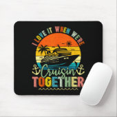 Cruise Squad 2026 Family Group Matching Summer Vac Mousepad (Mit Mouse)