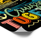 Cruise Squad 2026 Family Group Matching Summer Vac Poster (Ecke)