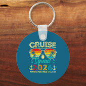 Cruise Squad 2026 Family Group Matching Summer Vac Schlüsselanhänger (Vorderseite)