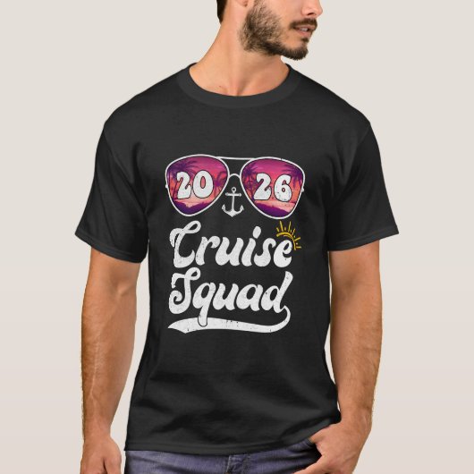 Cruise Squad 2026 Trip Vacation Family Matching Gr T-Shirt (Vorderseite)