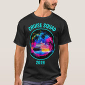 Cruise Squad Bright Colored Cruise Ship Shirt (Vorderseite)