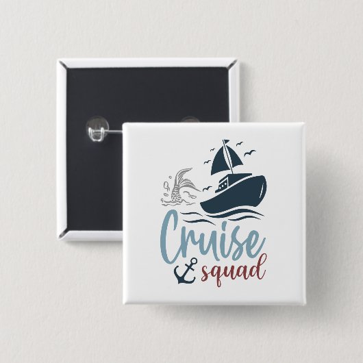 Cruise Squad Button (Vorne & Hinten)