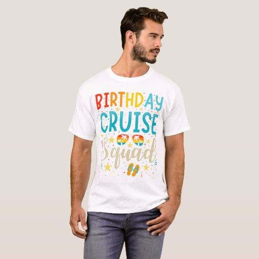 Cruise Squad Cruising Urlaub Männer T-Shirt (Vorne ganz)