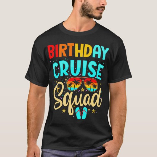 Cruise Squad Cruising Vacation T-Shirt (Vorderseite)