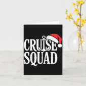 Cruise Squad Festive Srit Nautical Lovers Christma Karte (Gelbe Blume)