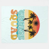 Cruise Squad Fleecedecke (Vorderseite (Horizontal))