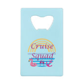 Cruise Squad Geldbeutel Flaschenöffner (Rückseite)