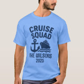 Cruise Squad Individuelle Name & Year Group T-Shirt (Vorderseite)