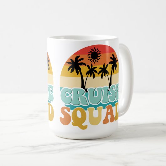 Cruise Squad Kaffeetasse (VorderseiteRechts)