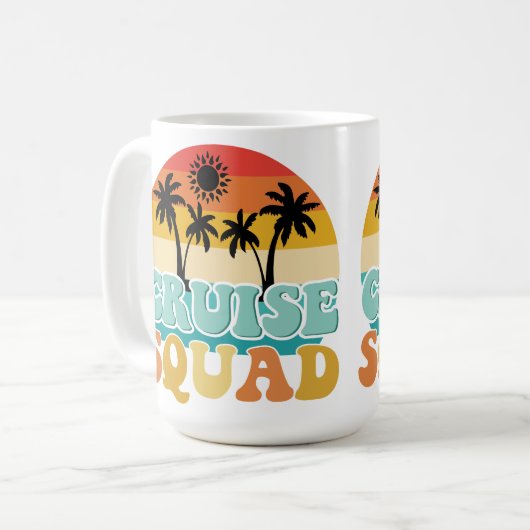 Cruise Squad Kaffeetasse (Vorderseite Links)