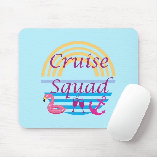 Cruise Squad Mousepad (Mit Mouse)