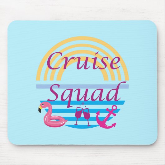 Cruise Squad Mousepad (Vorne)
