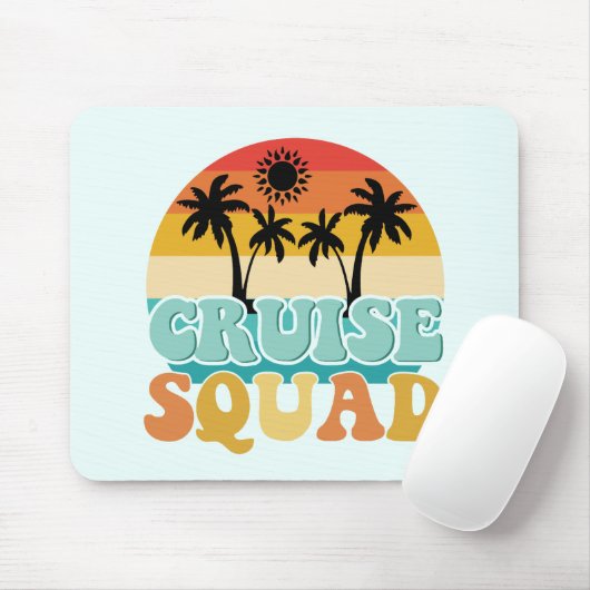 Cruise Squad Mousepad (Mit Mouse)