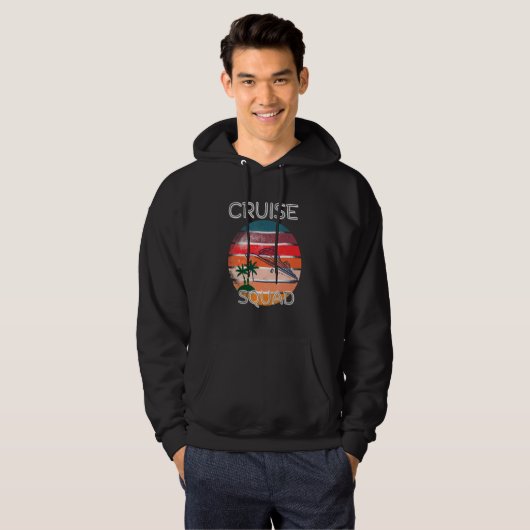 Cruise Squad with Coconut tree Hoodie (Vorne ganz)
