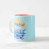 Cruise Squad Zweifarbige Tasse (Vorderseite Links)