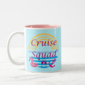 Cruise Squad Zweifarbige Tasse (Links)