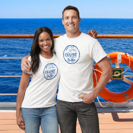 Cruise Stamm Familie Urlaub Marine Design T-Shirt