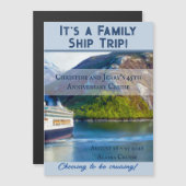 Cruise Stateroom Door Magnet Nordic Cruise (Vorne/Hinten)