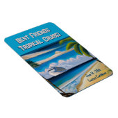 Cruise Stateroom Door Tropical Magnet (Rechte Seite)