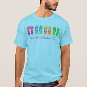 Cruise the Beach multicolor Dreh Flop T-Shirt
