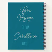 Cruise Travel Journal Taary Alaska Glacier Notizblock (Rückseite)