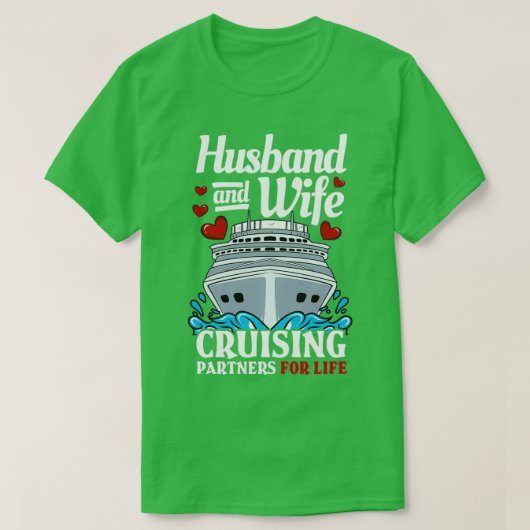 Cruise Vacation Couple Essential TShirt (Design vorne)