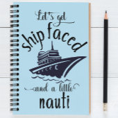 Cruise Vacation Journal Funny Notebook Notizblock